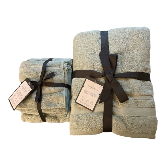 Threshold Bath Threshold Green Performance Towel Set 8 Pcs Poshmark